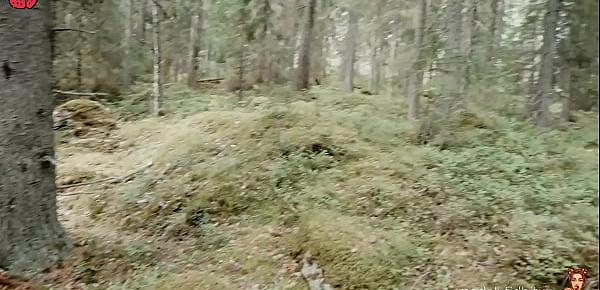  Forest Quickie with Horny Teen - Public Sex MV